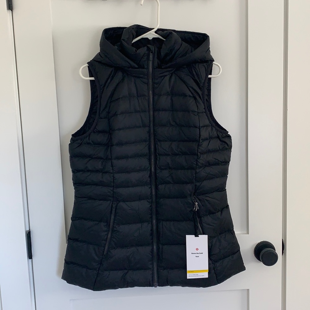 LuluLemon “Brave the Cold” black down vest